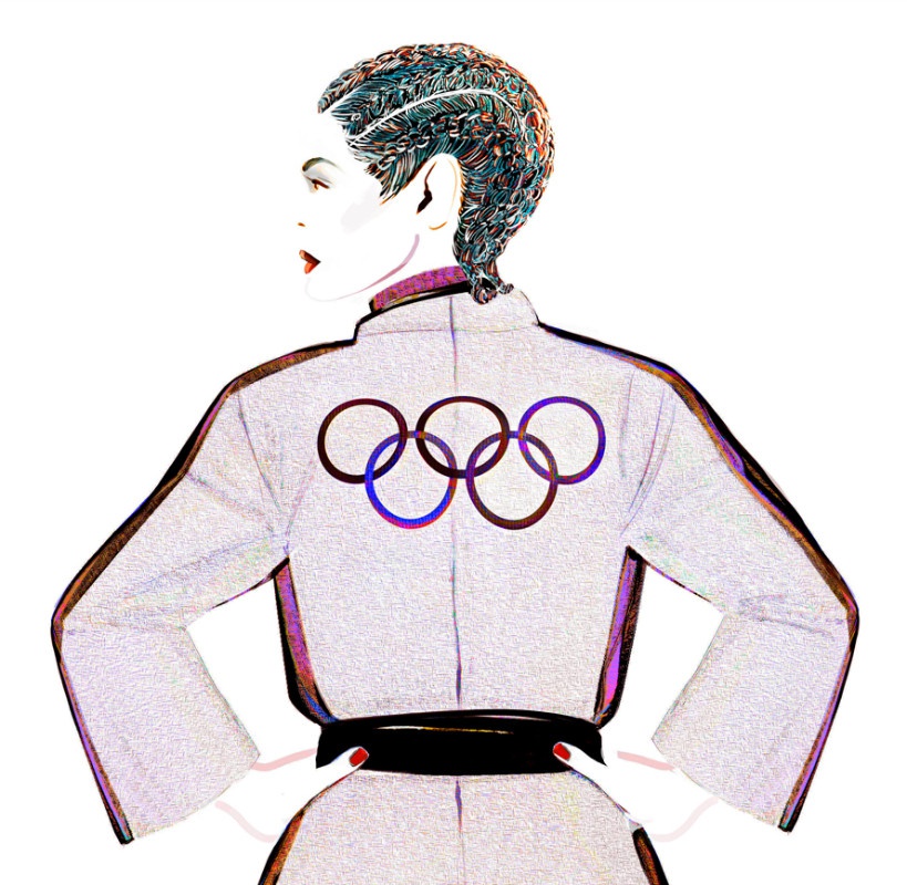 illustration florence wojtyczka judo.jpg - Florence WOJTYCZKA | Virginie